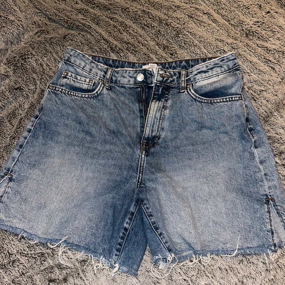 Forever 21 Light Blue Jean Shorts